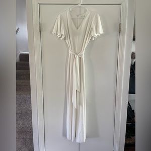 White Preston & York jumpsuit